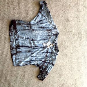 Splendid tie dye rayon t shirt